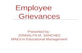 Employeegrievances ppt-111014093929-phpapp01