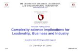 Leadership And Complexity