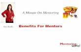 3. Benefits For Mentors