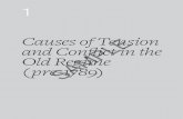 Causes of Tension & Conflict in the Old Regime
