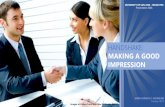 Handshakes: Making the first impression