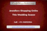 Jewellery Shopping Online for This Wedding Season