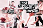 Most Appropriate Chores for Kids