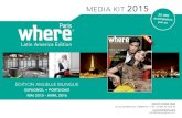 Media-kit du magazine Where Paris Latin America édition 2015, Jean-Louis Roux-Fouillet