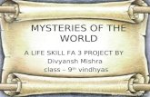 ppt on four mysteries of the world