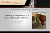 Feeding Management In A Time Of Rising Feed Prices (Russell)