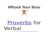Whack your boss