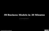 50 Business Models in 20 Minutes