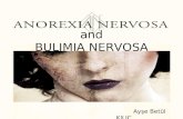 Anorexia Nervosa and Bulimia Nervosa