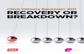CI Barometer 2011: Recovery or Breakdown