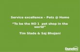 Pets At Home - a service examplar