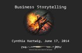 Business Storytelling by Cynthia Hartwig of Two Pens