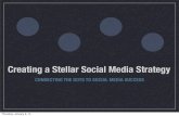 Creating a Stellar Social media strategy -Updated