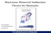 Blackstone Amphitheater for Humanity