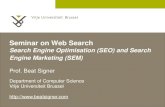 SEO (Search Engine Optimisation) and SEM (Search Engine Marketing) - Seminar on Web Search