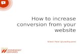 [Srijan Wednesday Webinars] Strategies to Convert Your Website Visitors to Leads