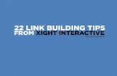 22 Link Building Tips from Xight Interactive