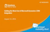 Getting the Most Out of Microsoft Dynamics CRM Integrations