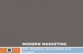 Modern Marketing: SEO, Blogging, Social Media and Content