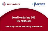 Lead Nurturing 101: Pardot Marketing Automation for NetSuite