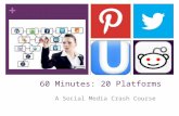Social Media: 20 Platforms in 60 Minutes