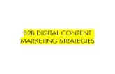 B2B Digital Content Marketing