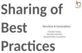 Global CSR Summit- Best Practices |Services:Innovation| Ms. Chandni Taneja