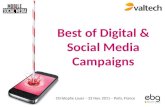 Best of Digital Campaigns -- EBG "Social Media & Mobile 2011"