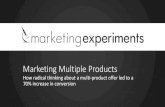 ME - Marketing multiple products