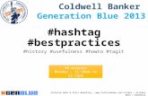 #hashtag #bestpractices #GenBlue