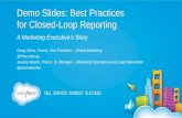 DF13 Best Practices for Closed-loop ROI Reporting (Demo Only)