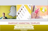 SnapChat Marketing Template