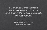 Digital Publishing Trends to Watch This Year and Their Potential Impact on Libraries