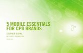 5 Mobile Essentials for CPG Brands