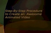 Step by-step procedure to create animated video
