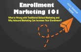 Enrollment marketing 101 - Webinar