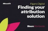 Online marketing ROI - Bloom's Attribution Solution