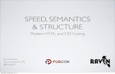 Modern HTML & CSS Coding: Speed, Semantics & Structure
