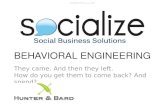 Behavioral Engineering Socialize12 Shira Abel 2013