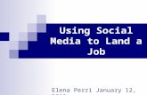 Using Social Media To Land A Job 1.12.10