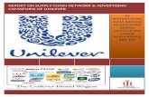 unilever supply chain network and advertising