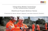 Integrating Mobile Technology in the Construction Industry