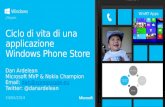 Ciclo di vita di una applicazione Windows Phone Store
