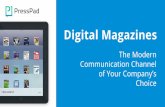 Digital Publishing - The modern communication channel of your company’s choice - Digital Magazine