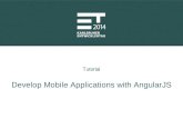 Tutorial: Develop Mobile Applications with AngularJS