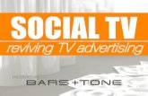 Social TV, Reviving TV Advertising