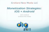Monetization Strategies: iOS + Android