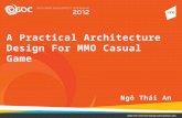 A practical architecture design for mmo casual game
