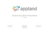 Appland General App Store Presentation