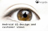 Android design and Custom views